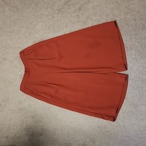 Crop Wideleg Trousers